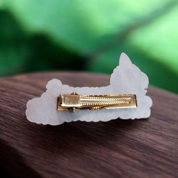 Playful Dog and Cat Hair Clip Set New In Package - Picture 2 of 3